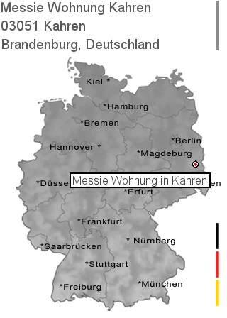 Messie Wohnung Kahren, 03051 Kahren