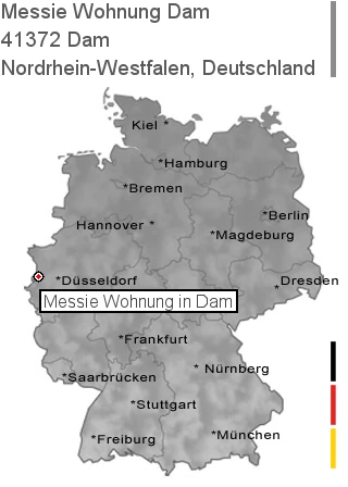 Messie Wohnung Dam, 41372 Dam