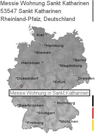 Messie Wohnung Sankt Katharinen, 53547 Sankt Katharinen
