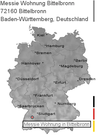 Messie Wohnung Bittelbronn, 72160 Bittelbronn