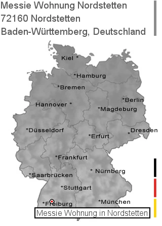 Messie Wohnung Nordstetten, 72160 Nordstetten