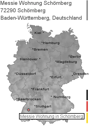 Messie Wohnung Schömberg, 72290 Schömberg
