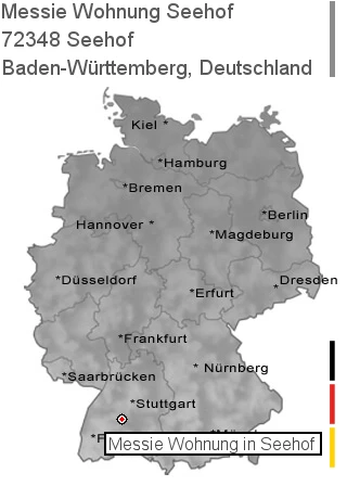 Messie Wohnung Seehof, 72348 Seehof