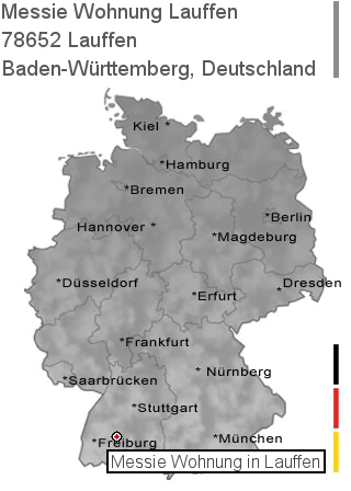 Messie Wohnung Lauffen, 78652 Lauffen