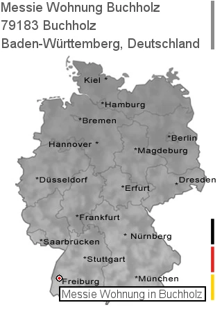 Messie Wohnung Buchholz, 79183 Buchholz