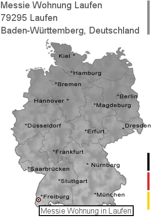 Messie Wohnung Laufen, 79295 Laufen