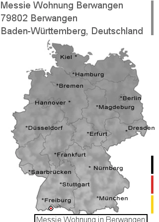 Messie Wohnung Berwangen, 79802 Berwangen