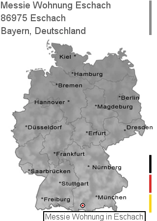 Messie Wohnung Eschach, 86975 Eschach