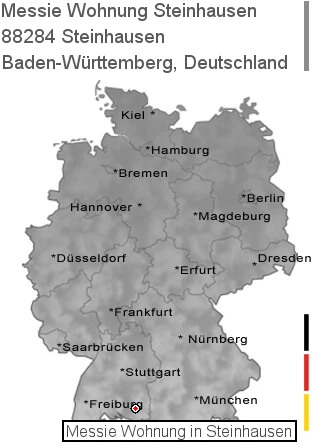 Messie Wohnung Steinhausen, 88284 Steinhausen