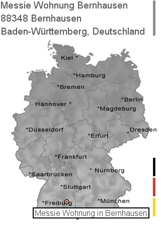 Messie Wohnung Bernhausen, 88348 Bernhausen