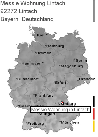 Messie Wohnung Lintach, 92272 Lintach