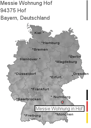 Messie Wohnung Hof, 94375 Hof