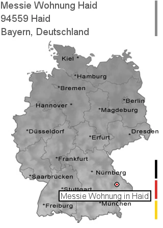 Messie Wohnung Haid, 94559 Haid
