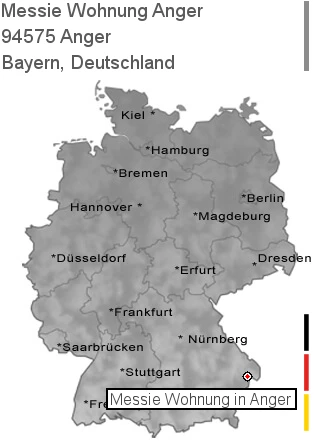 Messie Wohnung Anger, 94575 Anger