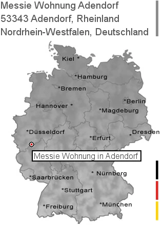 Messie Wohnung Adendorf, Rheinland, 53343 Adendorf
