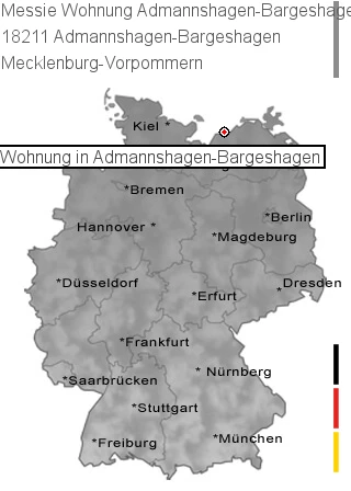 Messie Wohnung Admannshagen-Bargeshagen, 18211 Admannshagen-Bargeshagen