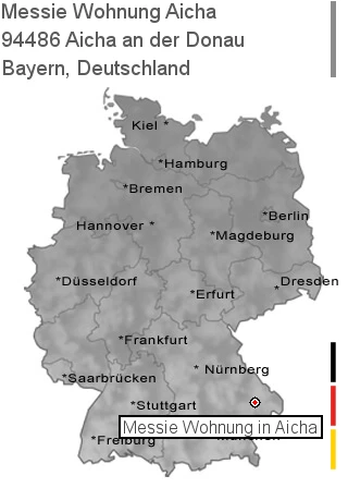 Messie Wohnung Aicha an der Donau, 94486 Aicha