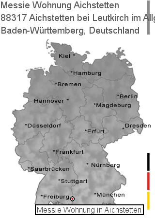 Messie Wohnung Aichstetten bei Leutkirch im Allgäu, 88317 Aichstetten