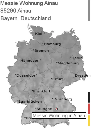 Messie Wohnung Ainau, 85290 Ainau