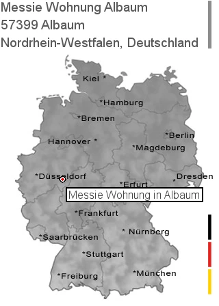 Messie Wohnung Albaum, 57399 Albaum