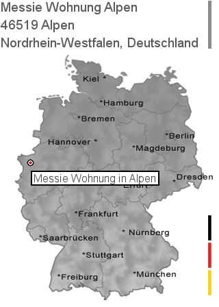 Messie Wohnung Alpen, 46519 Alpen