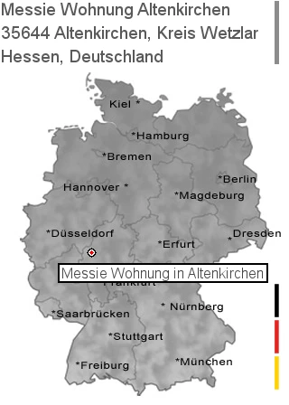 Messie Wohnung Altenkirchen, Kreis Wetzlar, 35644 Altenkirchen