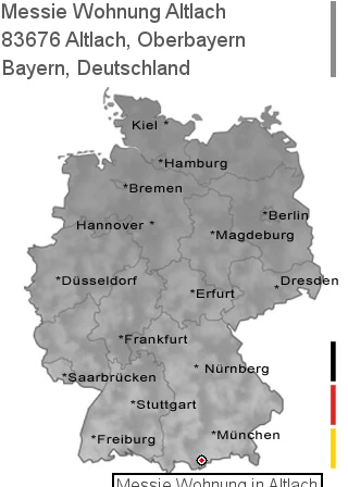 Messie Wohnung Altlach, Oberbayern, 83676 Altlach