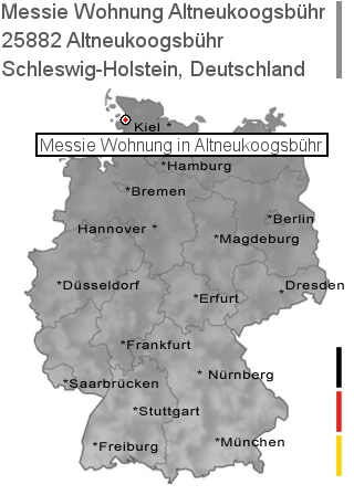 Messie Wohnung Altneukoogsbühr, 25882 Altneukoogsbühr
