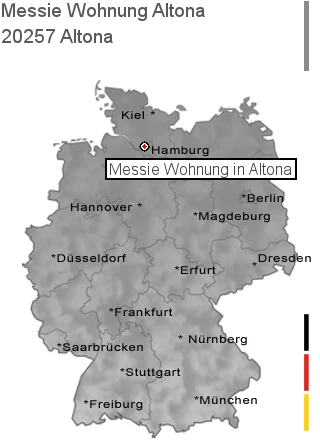 Messie Wohnung Altona, 20257 Altona