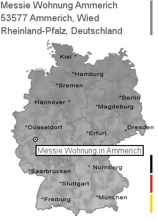 Messie Wohnung Ammerich, Wied, 53577 Ammerich