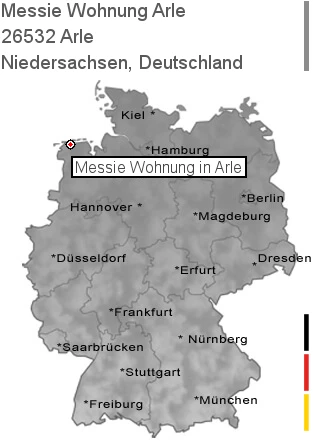 Messie Wohnung Arle, 26532 Arle