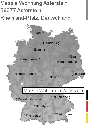 Messie Wohnung Asterstein, 56077 Asterstein