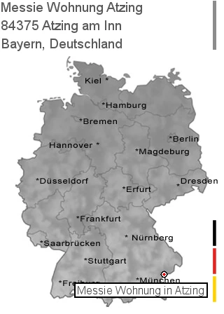 Messie Wohnung Atzing am Inn, 84375 Atzing