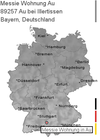 Messie Wohnung Au bei Illertissen, 89257 Au