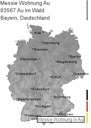 Messie Wohnung Au im Wald, 83567 Au