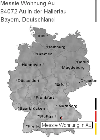 Messie Wohnung Au in der Hallertau, 84072 Au