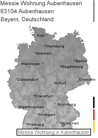 Messie Wohnung Aubenhausen, 83104 Aubenhausen