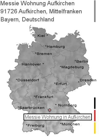 Messie Wohnung Aufkirchen, Mittelfranken, 91726 Aufkirchen