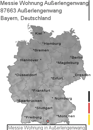 Messie Wohnung Außerlengenwang, 87663 Außerlengenwang
