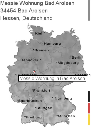 Messie Wohnung Bad Arolsen, 34454 Bad Arolsen