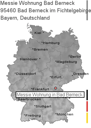 Messie Wohnung Bad Berneck im Fichtelgebirge, 95460 Bad Berneck