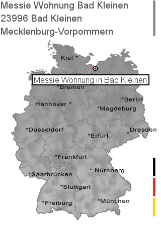 Messie Wohnung Bad Kleinen, 23996 Bad Kleinen