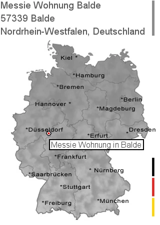 Messie Wohnung Balde, 57339 Balde