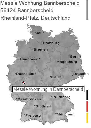 Messie Wohnung Bannberscheid, 56424 Bannberscheid