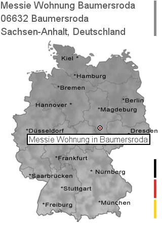 Messie Wohnung Baumersroda, 06632 Baumersroda