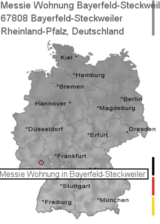 Messie Wohnung Bayerfeld-Steckweiler, 67808 Bayerfeld-Steckweiler