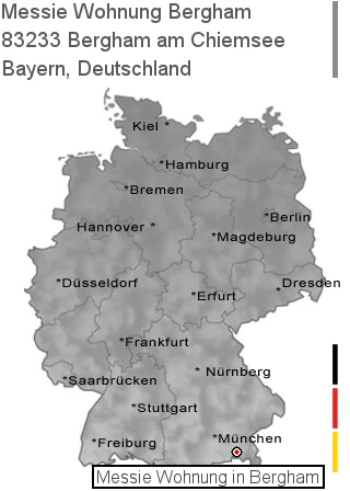 Messie Wohnung Bergham am Chiemsee, 83233 Bergham