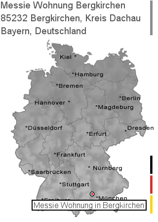 Messie Wohnung Bergkirchen, Kreis Dachau, 85232 Bergkirchen