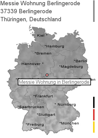 Messie Wohnung Berlingerode, 37339 Berlingerode
