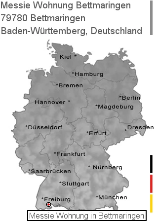 Messie Wohnung Bettmaringen, 79780 Bettmaringen